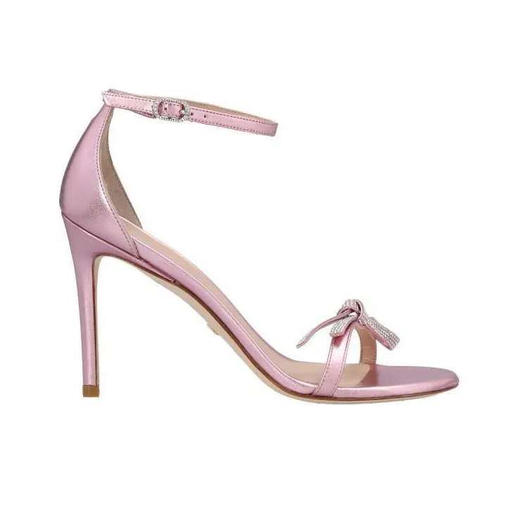 Stuart Weitzman/SW One Strap Sandals 10cm Women's Pink-1
