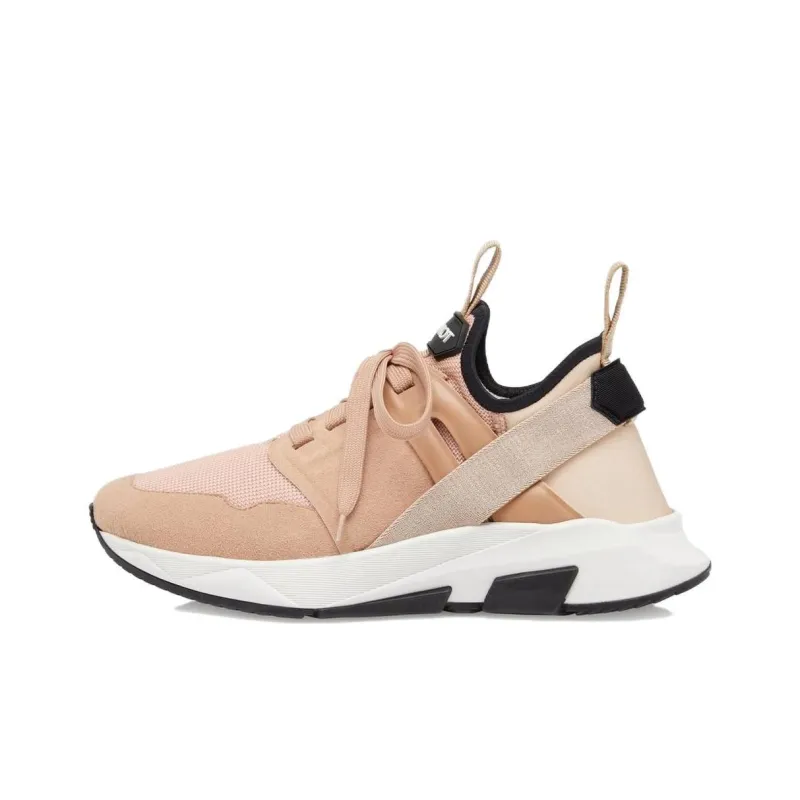 TOM FORD Jago Low Top Casual Shoes Women's Nude-0
