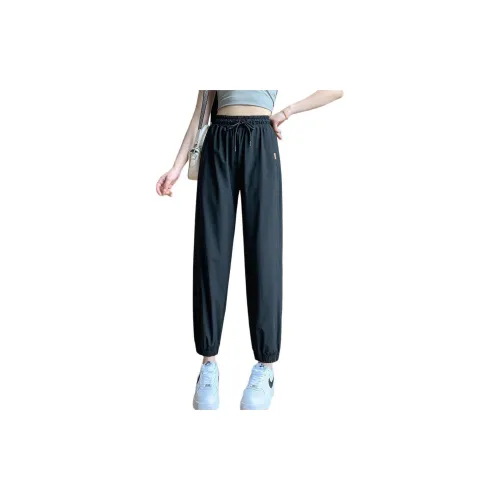 Muzi Casual Pants Women's Black