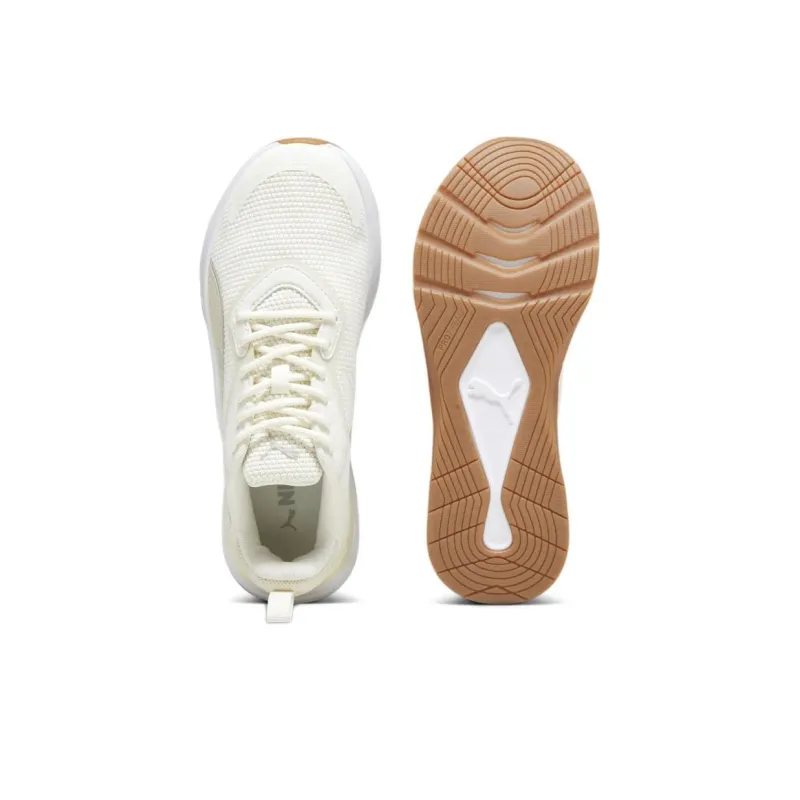 PUMA Infusion Cushioning, Wear Resistant Low Top Training Shoes Women's White-3