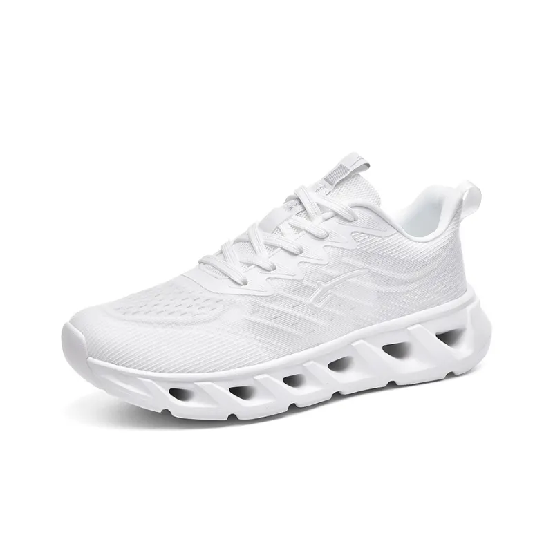 SHADOWFAX Cushioned Slip-Resistant Breathable Low-Top Running Shoes Men's-1