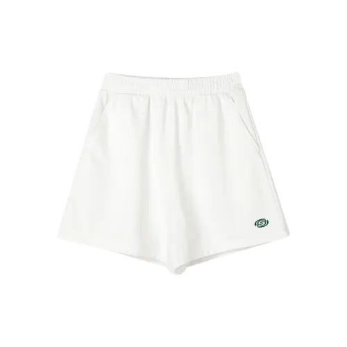 Skechers Casual Shorts Women's Marshmallow White