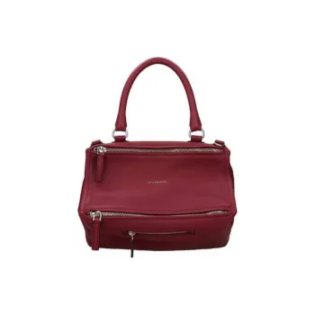 GIVENCHY Pandora Leather Handbag Medium Size Women's Fuchsia