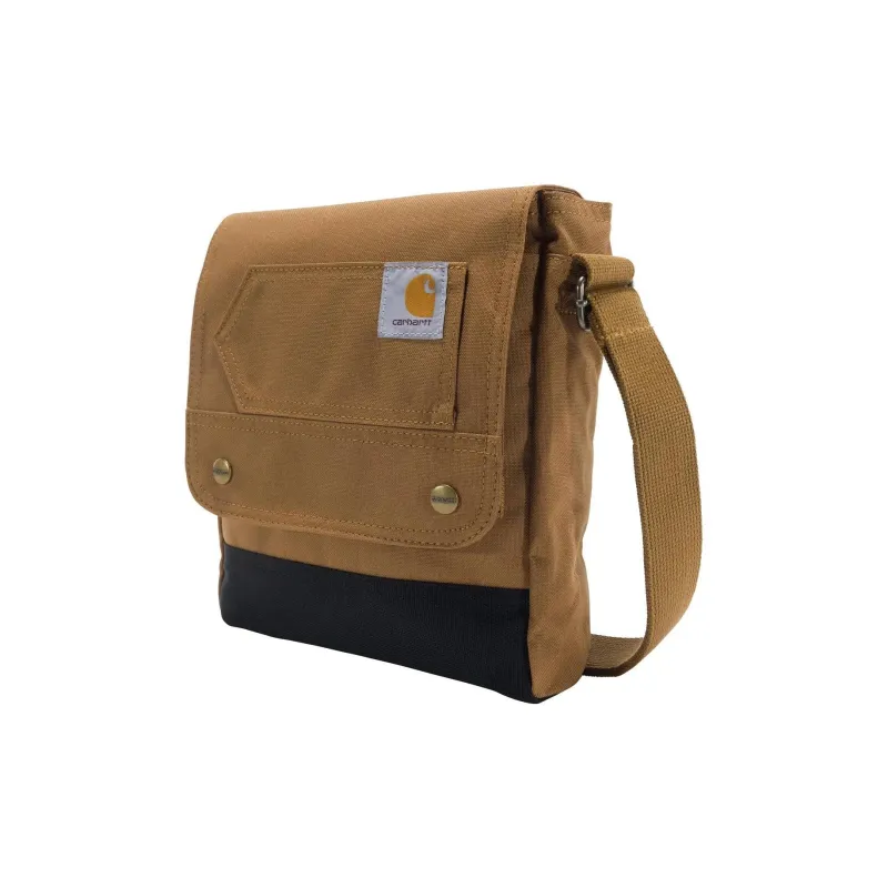 Carhartt Polyester Shoulder Bag, Crossbody Bag Unisex Brown-2