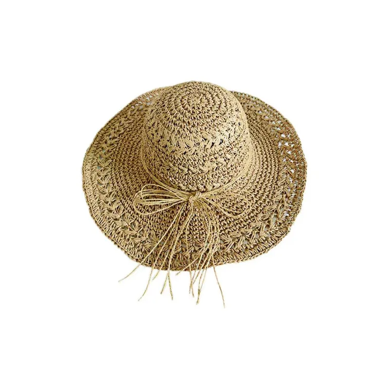 MUSTKOO Straw Woven Sun Protection Hats Women's-1