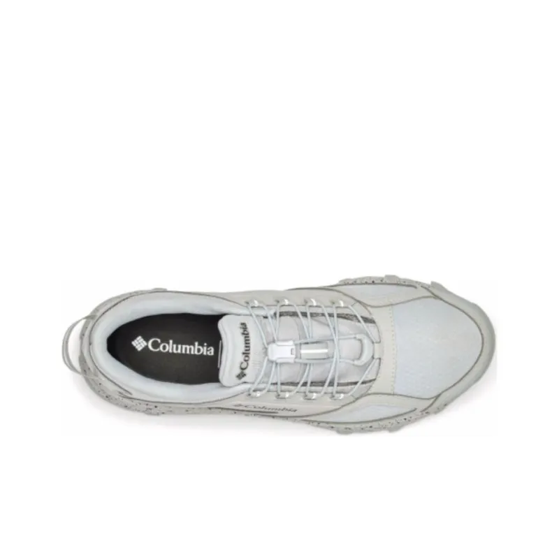 Columbia FLOW MORRISON Slip-Resistant Water-Resistant Low-Top Casual Shoes Men's White-3