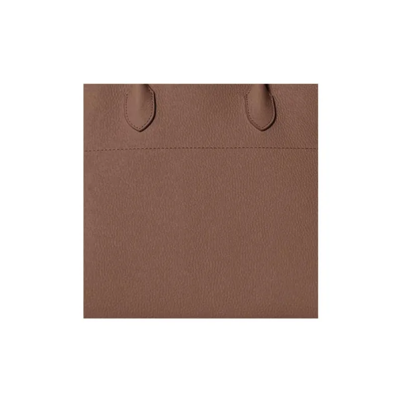 THE ROW Margau Grained Calfskin Tote Bag Shopping Bag Handbag Women's Taupe-3