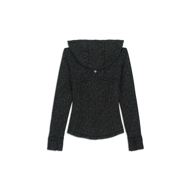 Lululemon Define Jackets & Coats Women's Black Gray Leopard Print-1