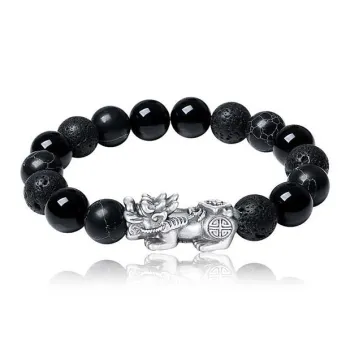 Jingleo 999 Fine Silver Bracelets Men's