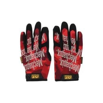 A BATHING APE Color Camo Mechanix Wear Gloves