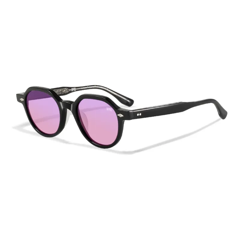 APRIL Plate Frame Irregular Shape Sunglasses With Polarized Lenses Unisex-26