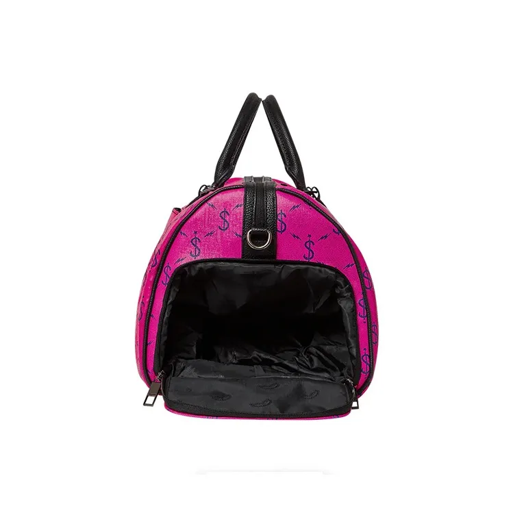 SPRAYGROUND PVC Handbag Medium Size Unisex Rose Red-3