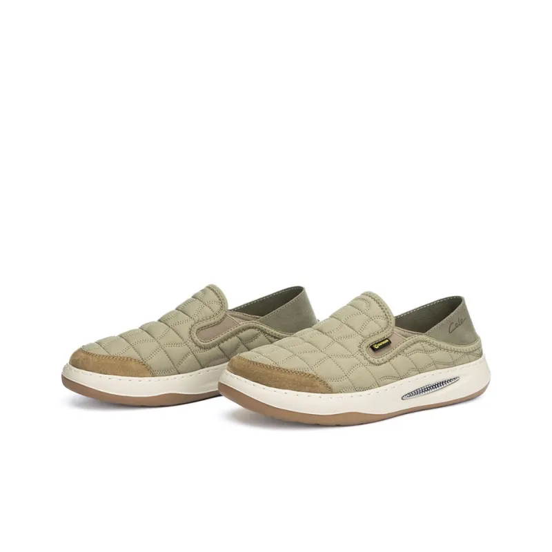 CELE Casual Shoes Men Low Top Gray/Black/Green-10