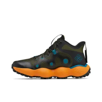 Columbia ESCAPE THRIVE ENDURE MID Cushioning Rebound Mid-Top Trekking Shoes Men's Black Green Blue