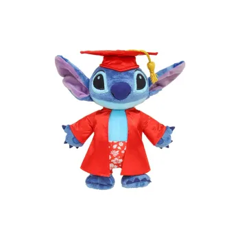 Disney Stitch Stitch Graduation Styling Red Outfit Version Dolls Plush Doll 30cm High