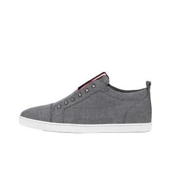 CL LUBOTING F.A.V Fique A Vontade Low-Top Skateboard Shoes Men's Gray