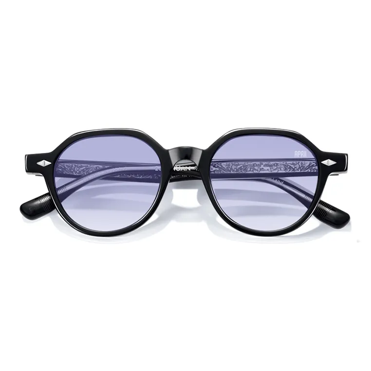 APRIL Plate Frame Irregular Shape Sunglasses With Polarized Lenses Unisex-22