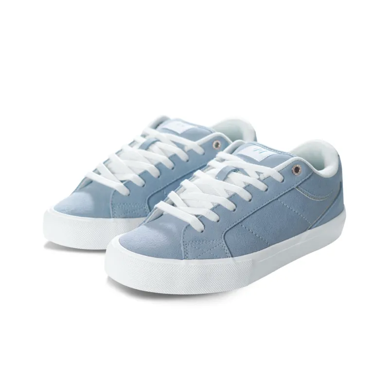 Ollieskate Anti Slip Wear Resistant Low Top Casual Shoes Unisex Cream Blue-2