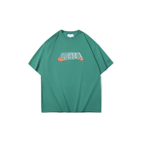 FFOMKE T-Shirts Unisex Turquoise Green