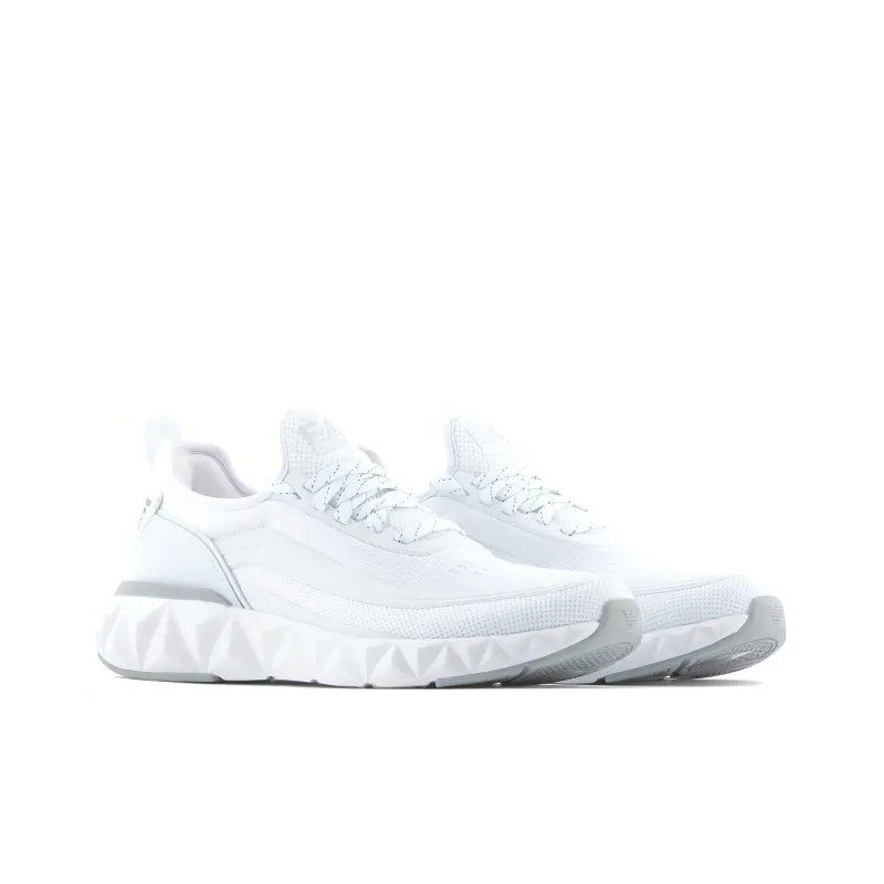 EMPORIO ARMANI EA7 Slip-Resistant Low-Top Casual Shoes Unisex White-2