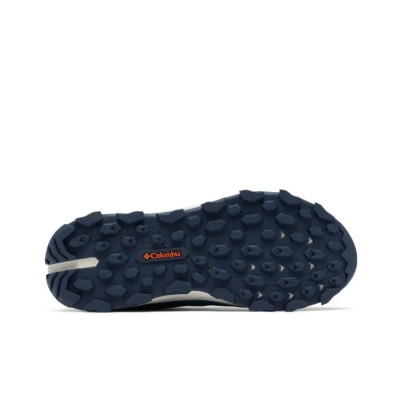 Columbia HATANA Cushioned Waterproof And Breathable Low-Top Trekking Shoes Men's Blue-4