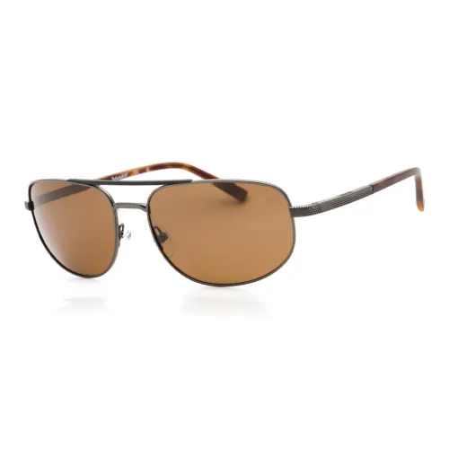 Timberland Irregular Shape Sunglasses Men's Gray