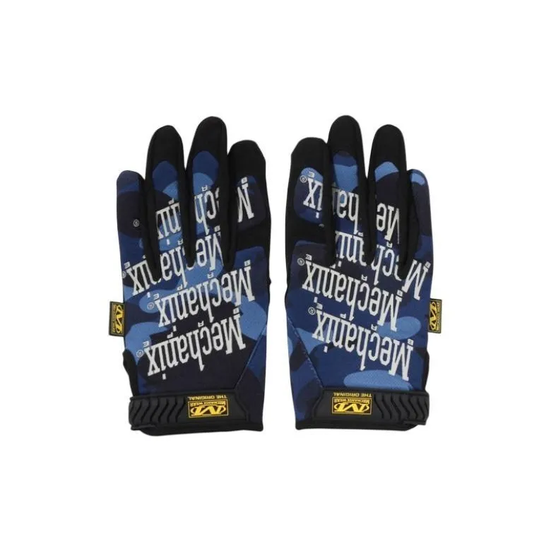A BATHING APE Color Camo Mechanix Wear Gloves-2