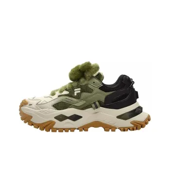 FILA FUSION Bianco Sneakers 'White Green Black' Women's