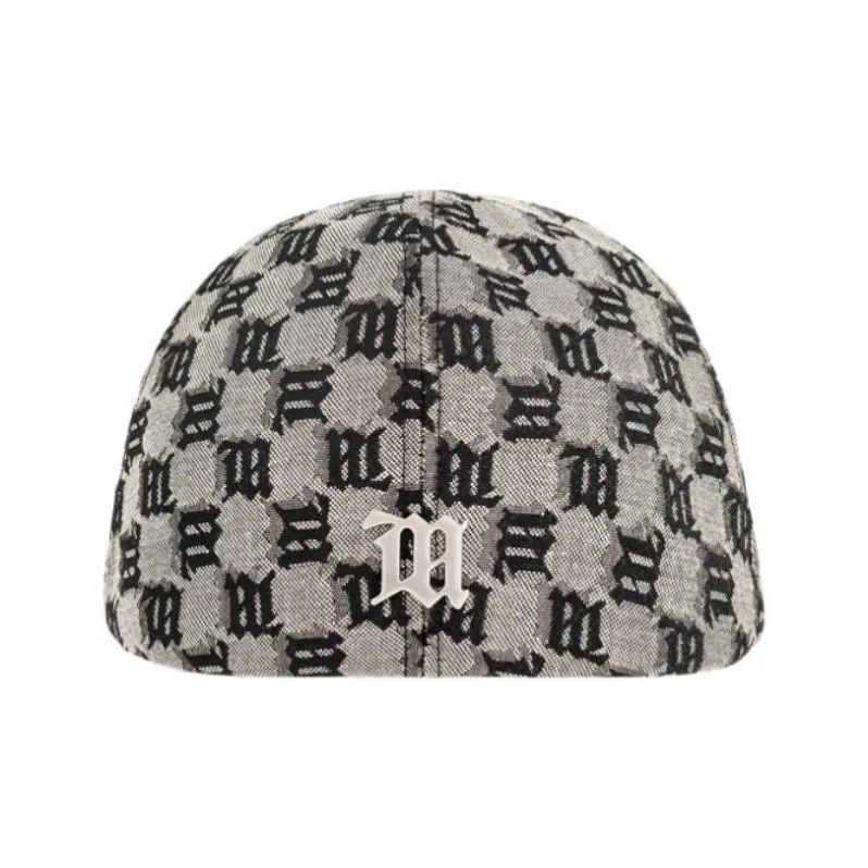 Misbhv Monogram Logo Plaque Driving Cap-0