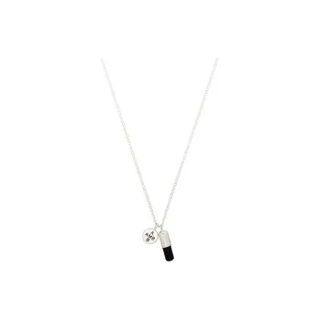 AMBUSH Metal Pill Charm Necklace