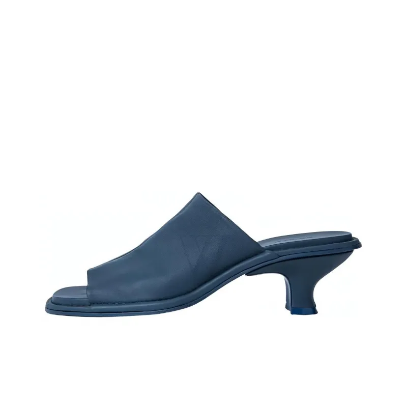 By Far Rubber Sole Slide Slippers Women's Cobalt-0