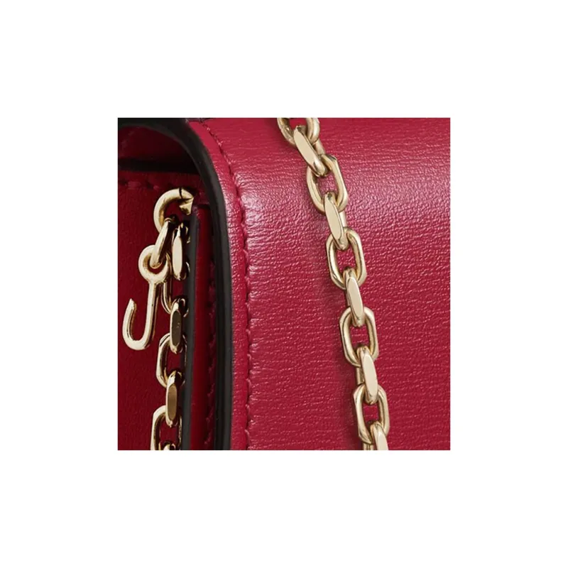 CARTIER PANTHÈRE Calfskin Shoulder Bag, Crossbody Bag, Handbag Extra Small Women's Cherry Red-2