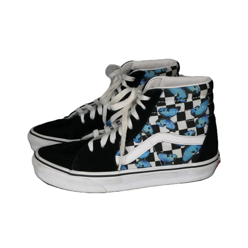 Sk8 Vans Hi 'Butterfly Checkerboard'-2