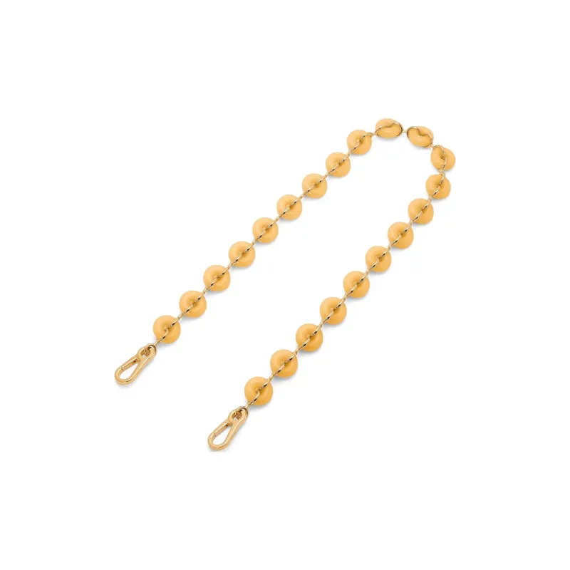 LOEWE Resin Chain Bag Shoulder Strap Women's Candy Yellow-0
