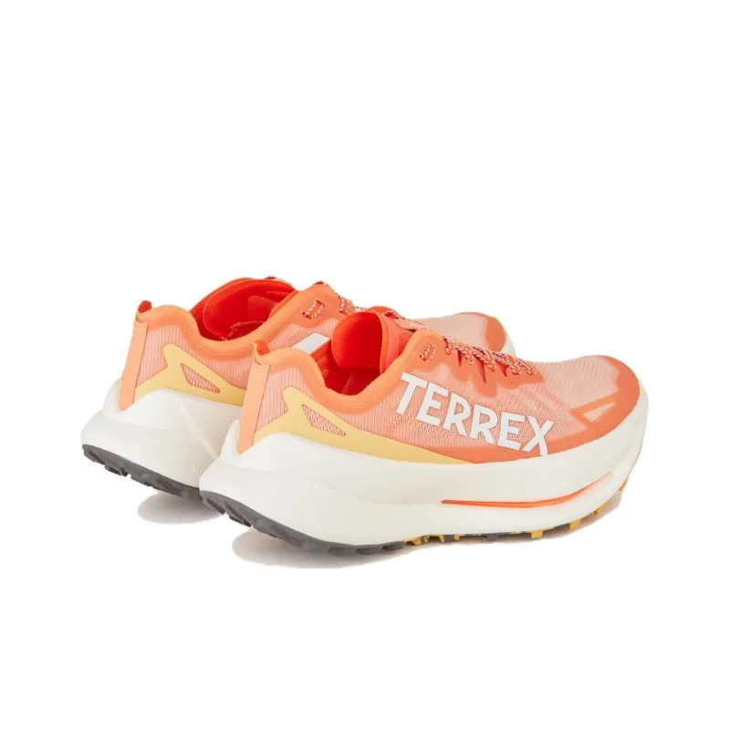 Adidas Terrex Agravic Speed Ultra Trail Amber Tint Crystal White Semi Spark Women's-3