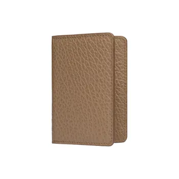 Maison Margiela Calfskin Wallet, Card Holder Women's Suede Color