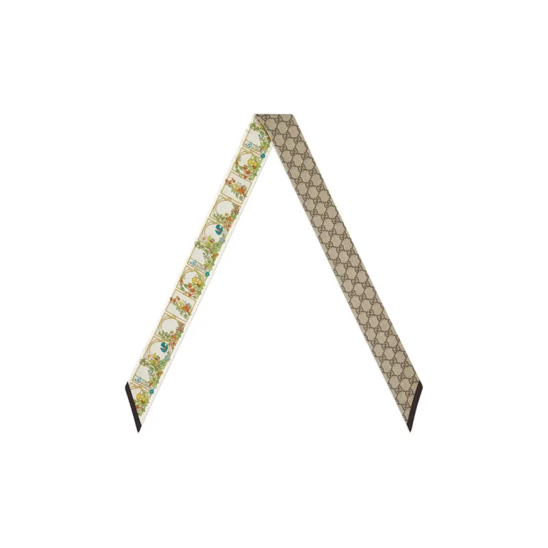 GUCCI Gg Supreme Printed Scarf-2
