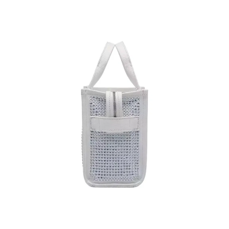 MARC JACOBS The Small Crystal Canvas Tote Bag-2
