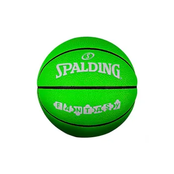 SPALDING Small Ball Collection PU Basketball Neon Green Size 1 Training Kids'