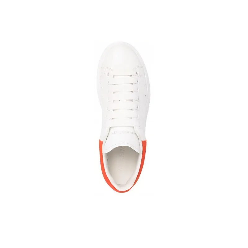 Alexander McQueen Oversized White Orange Women's-4