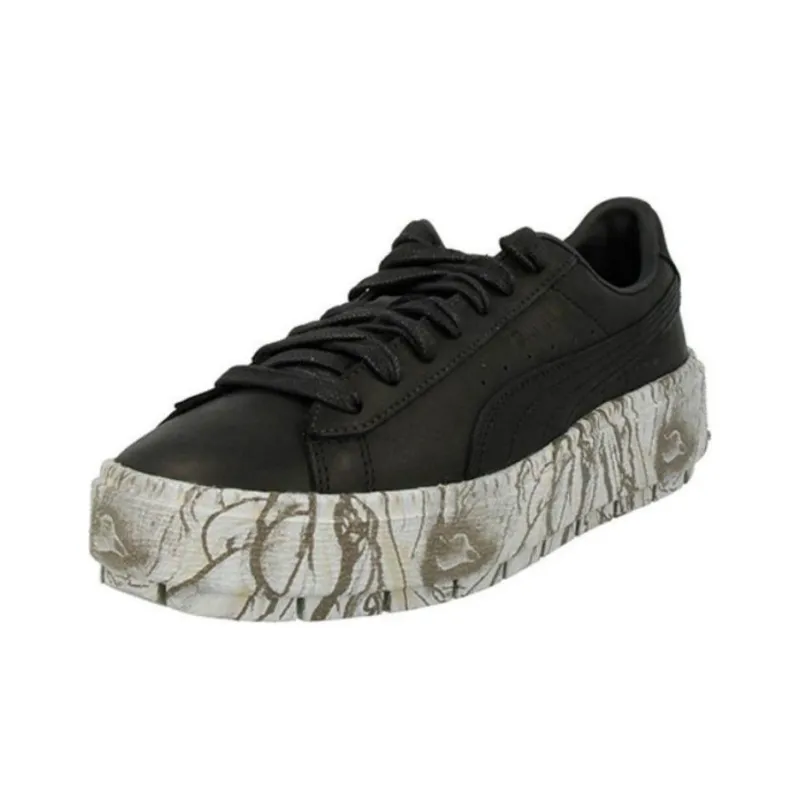 PUMA Platform Trace Mimicry 'Black' Women's-5