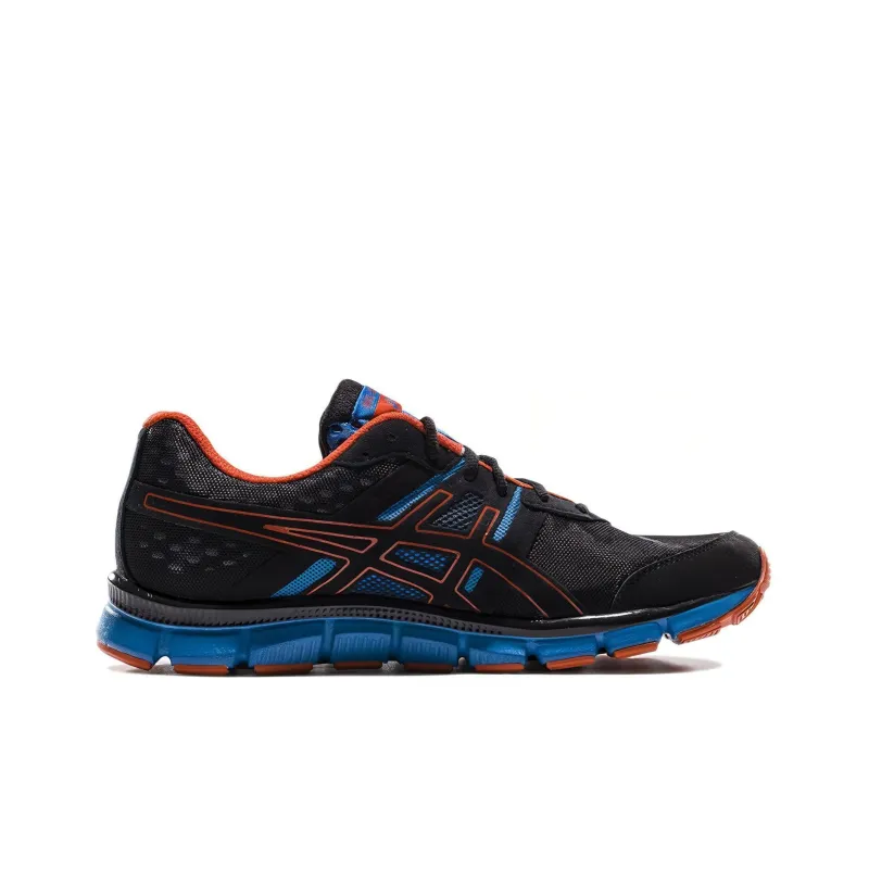Asics Anti-Slip Wear-Resistant Low-Top Running Shoes Men's Black Silver-1