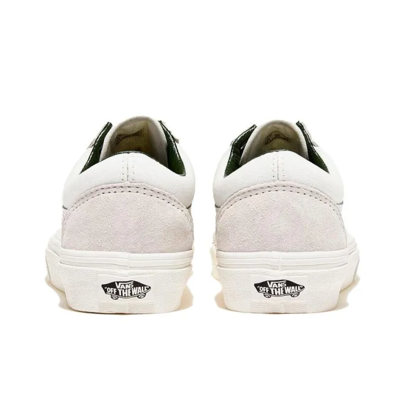 Old Skool Vans 'White Green'-4