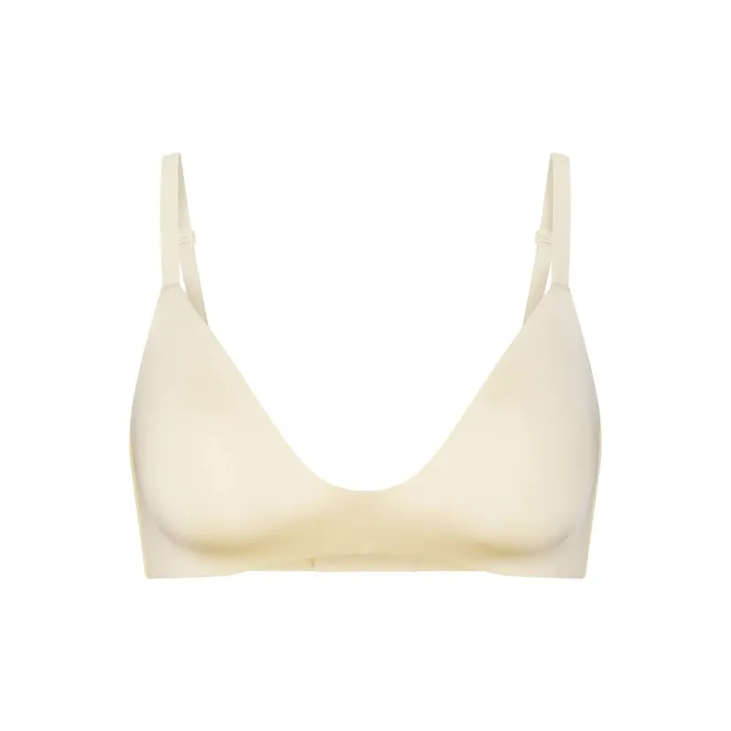 SKIMS WIRELESS FORM T-SHIRT DEMI BRA Bra Women's 1 Pack BUTTER/Yellow-0
