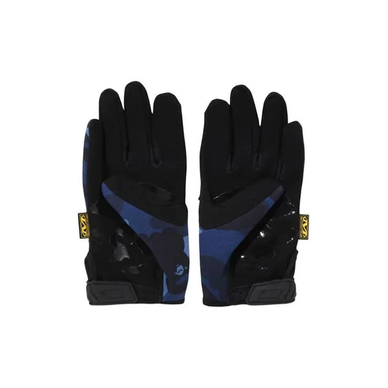 A BATHING APE Color Camo Mechanix Wear Gloves-3