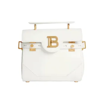 BALMAIN B Buzz 23 Logo Plaque Tote Bag