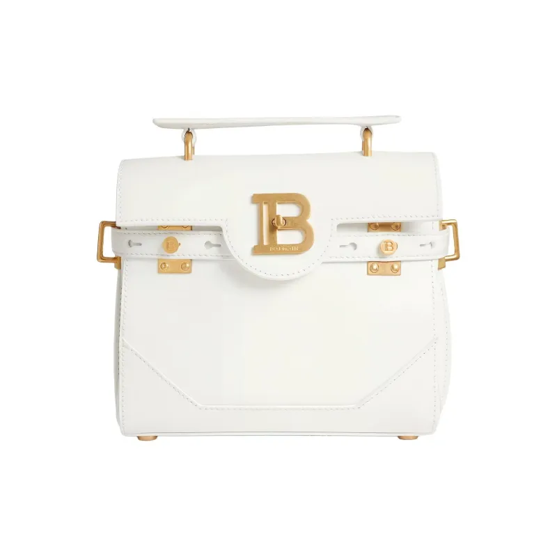 BALMAIN B Buzz 23 Logo Plaque Tote Bag-0