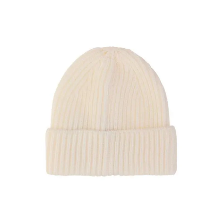 C.P.Company Logo Plaque Ribbed Beanie-1