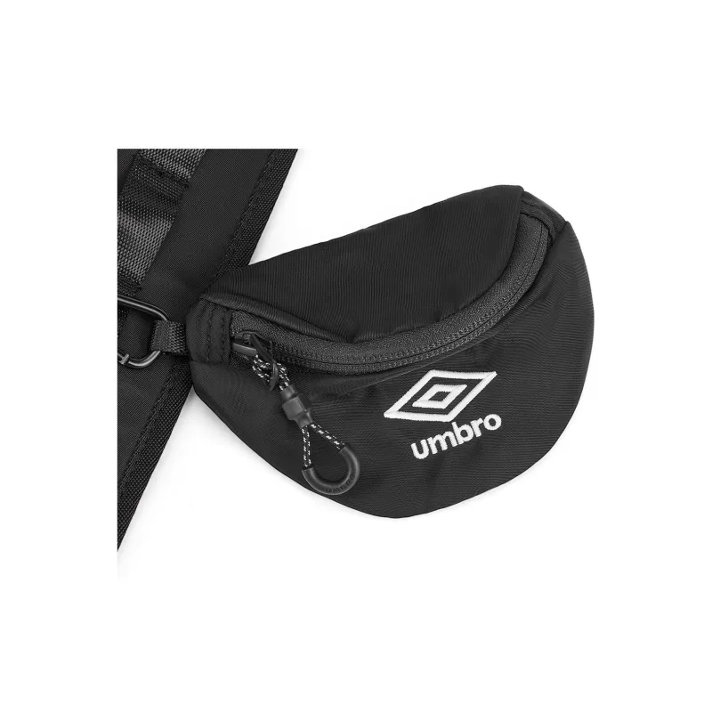 Umbro Fabric Messenger Bag, Shoulder Bag, Crossbody Bag Regular Men's Black-4