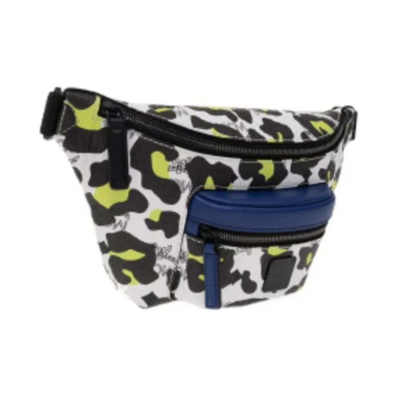 MCM Leather Crossbody Bags Fanny Pack Mini Unisex Multicolor-1